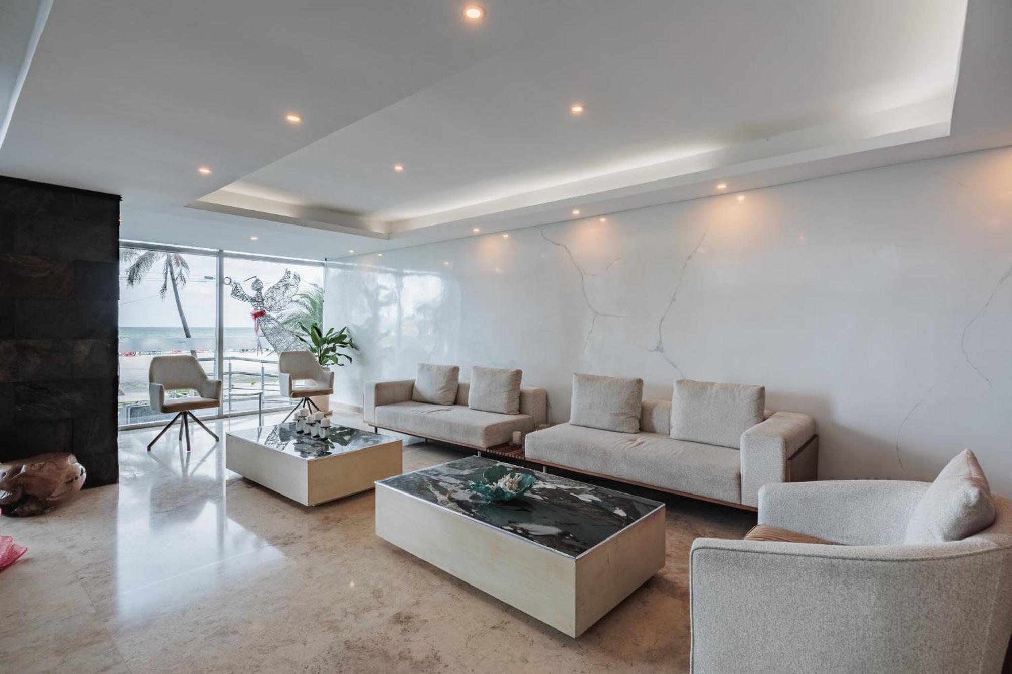 Apto De 2 Con Imponente Vista Al Mar En Bocagrande * Cartagena